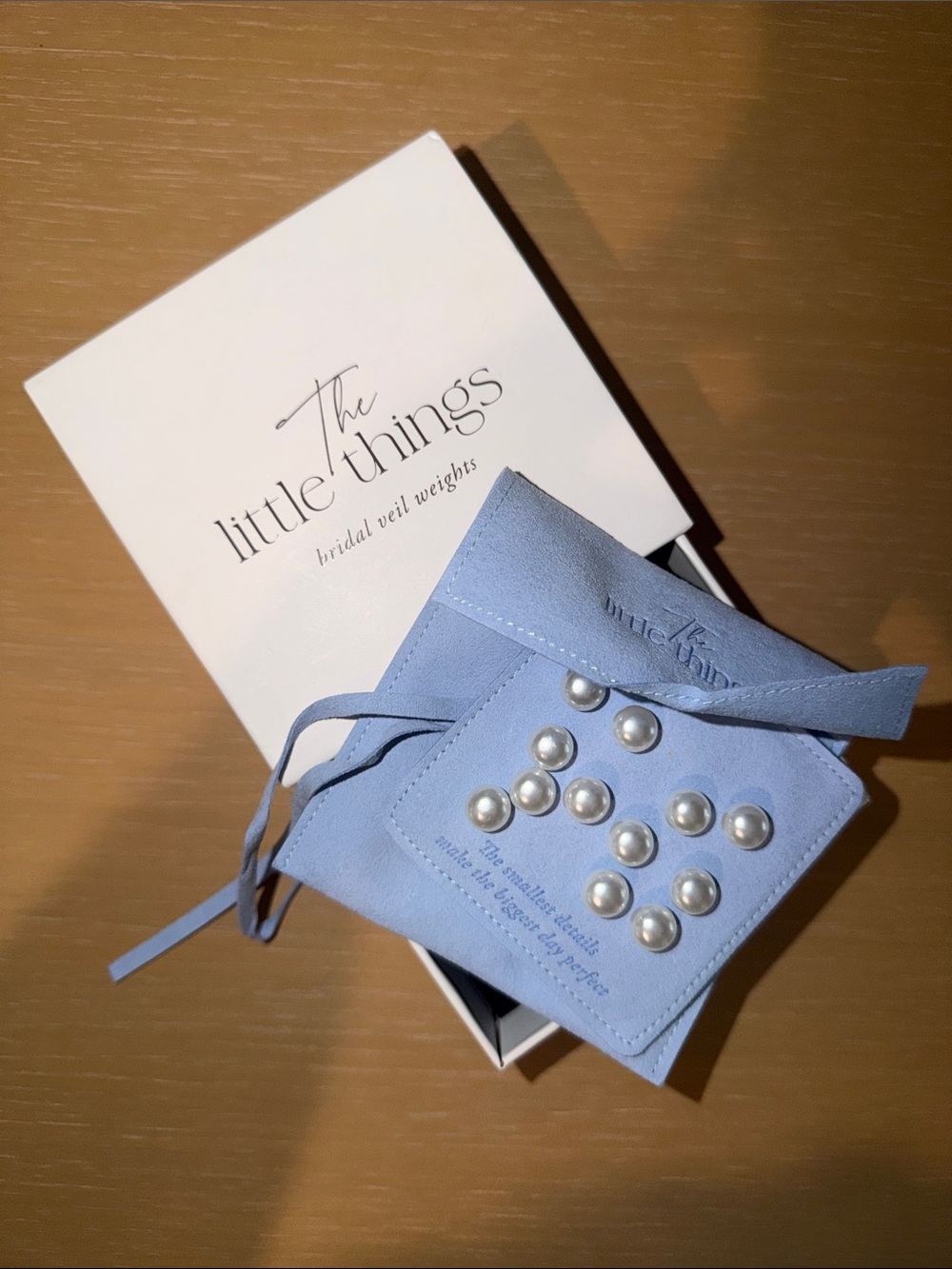 Bridal Pearl Veil Weights Set of 12